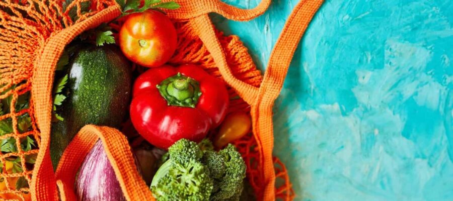 légumes et fruits achetés en vrac