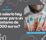 ¿Qué salario hay que tener para un préstamo de 10.000 euros?